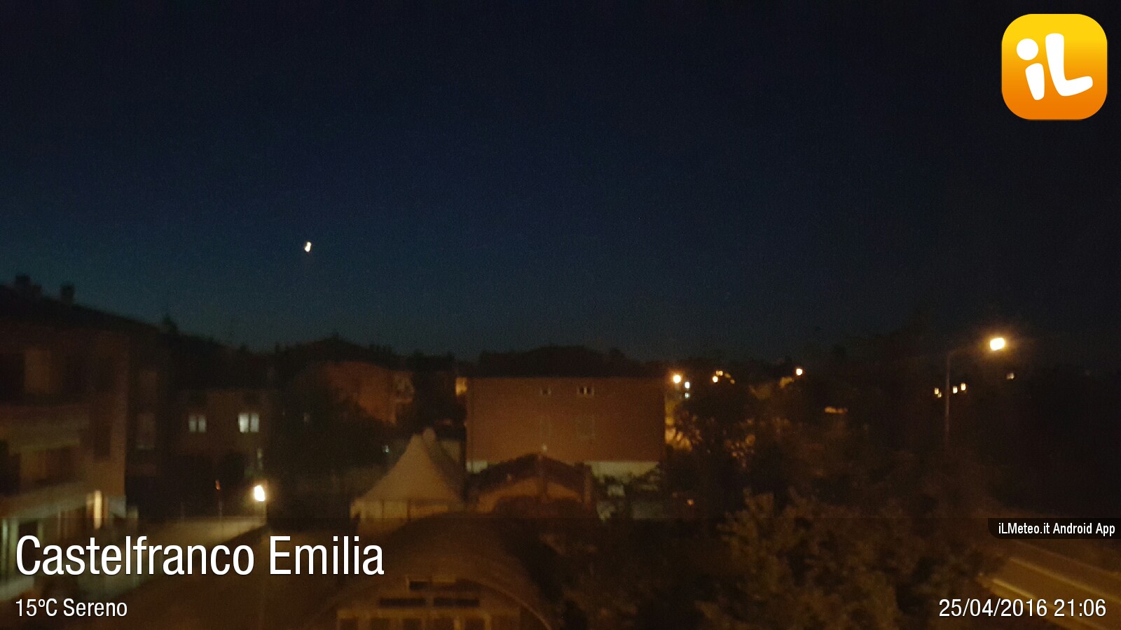 Foto meteo Castelfranco Emilia Castelfranco Emilia ore 2106 » ILMETEO.it Foto meteo Castelfranco Emilia Castelfranco Emilia ore 2106 » ILMETEO.it