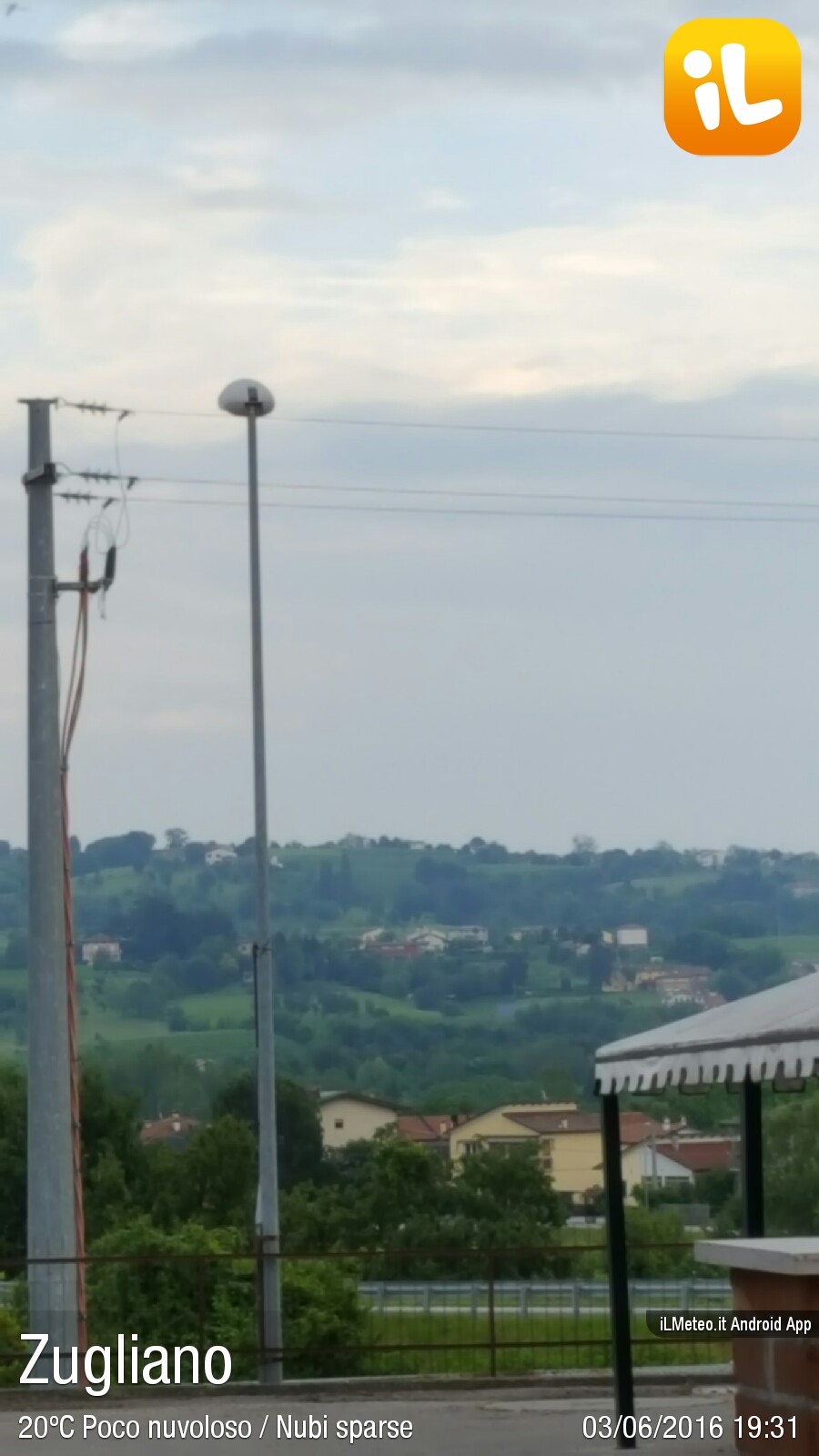 Foto meteo Zugliano Zugliano ore 1931 » ILMETEO.it