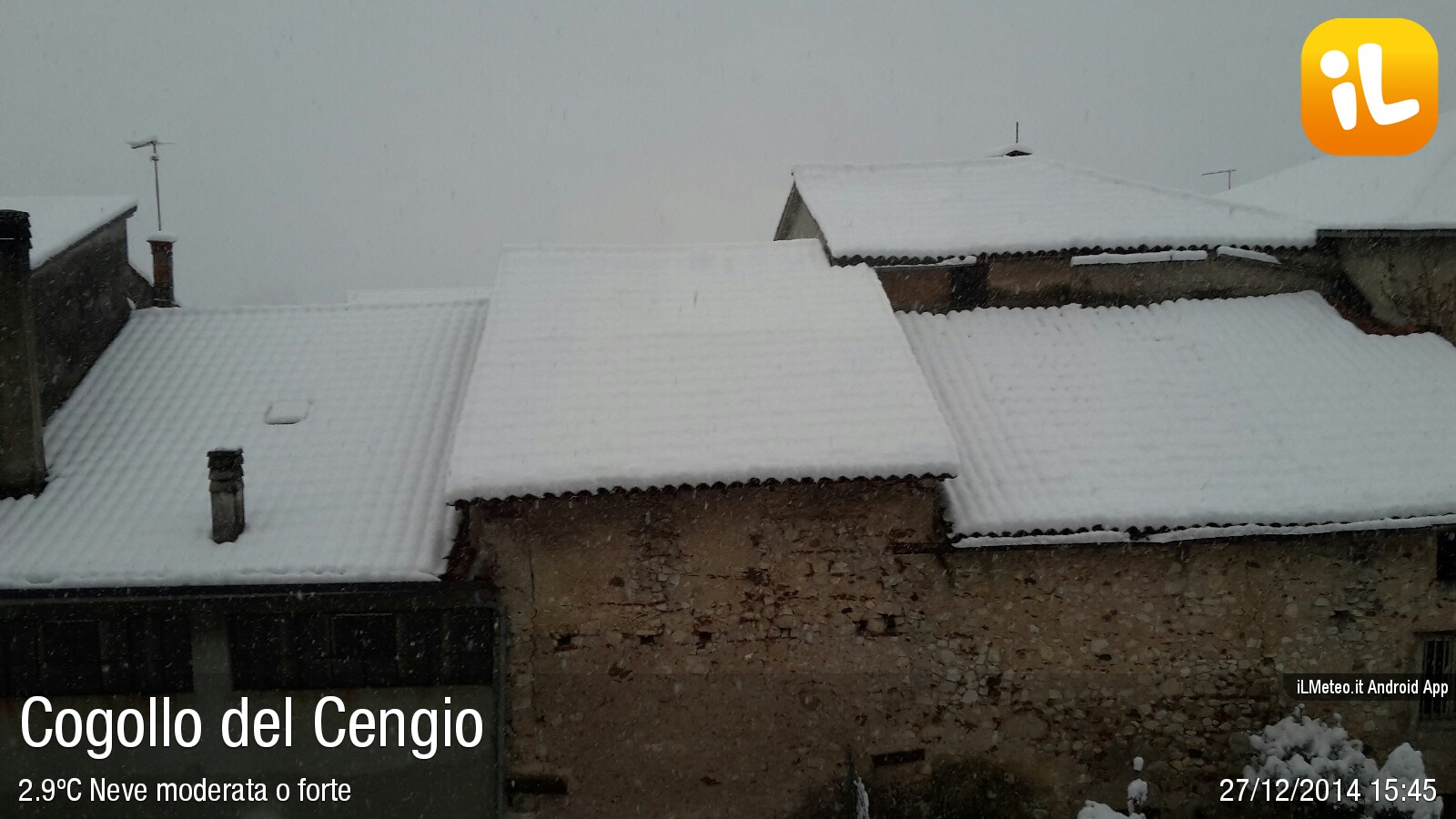 Foto meteo Cogollo del Cengio Cogollo del Cengio ore 1545 » ILMETEO.it