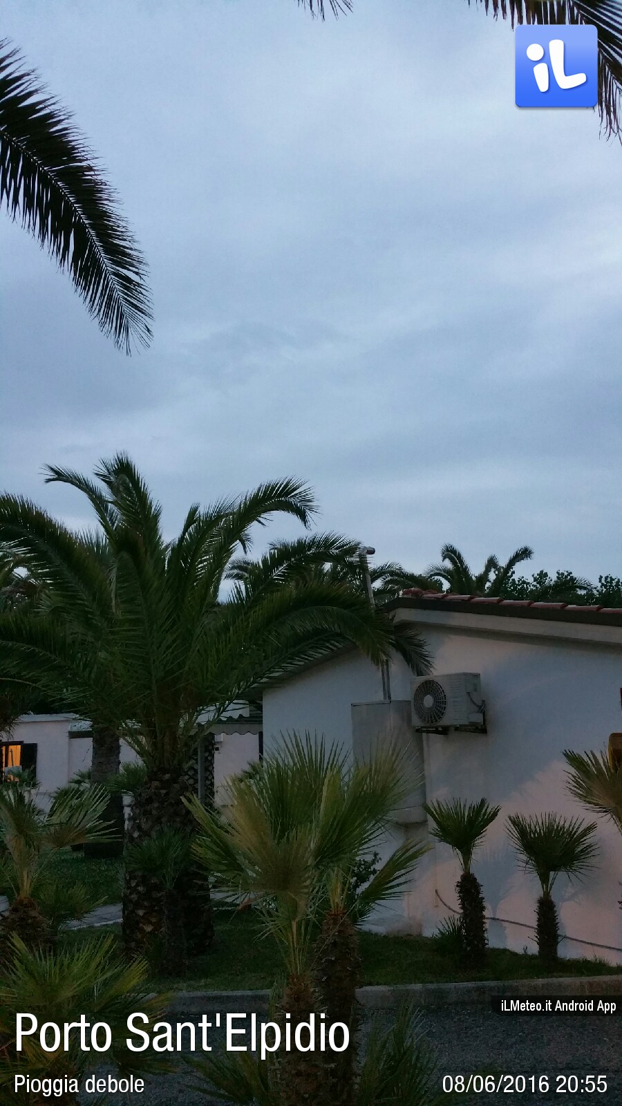 Foto meteo Porto Sant'Elpidio Porto Sant'Elpidio ore 2051 » ILMETEO.it