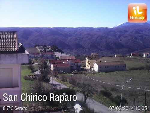 Previsioni meteo san chirico nuovo