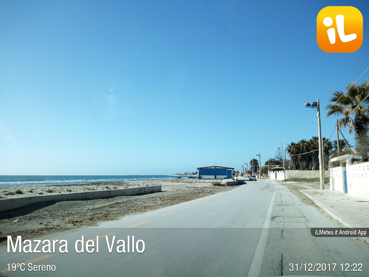 Foto Meteo Mazara Del Vallo Mazara Del Vallo Ore 12 22 Ilmeteo It