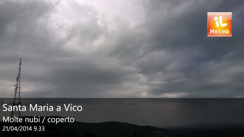 Foto meteo - Santa Maria a Vico - Santa Maria a Vico ore 9:34 » ILMETEO.it