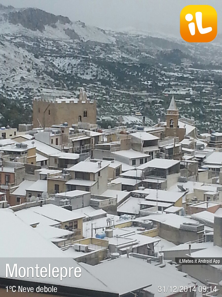 Foto meteo Montelepre Montelepre ore 916 » ILMETEO.it