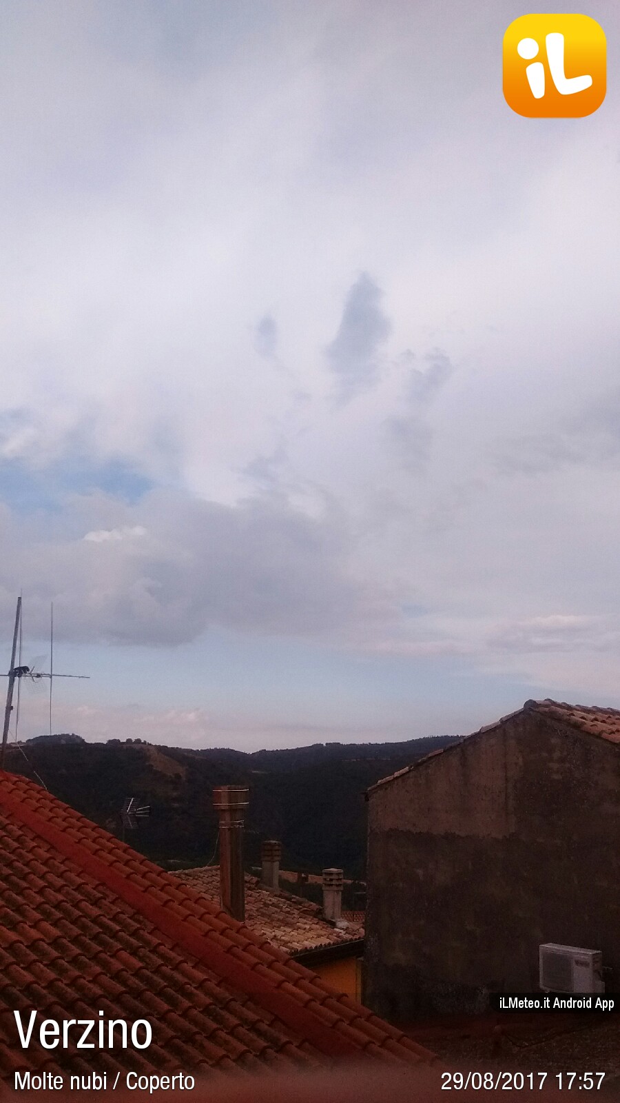 Foto meteo Verzino Verzino ore 1757 » ILMETEO.it