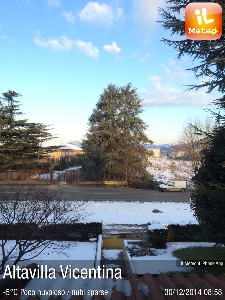 Foto meteo Altavilla Vicentina Altavilla Vicentina ore 858