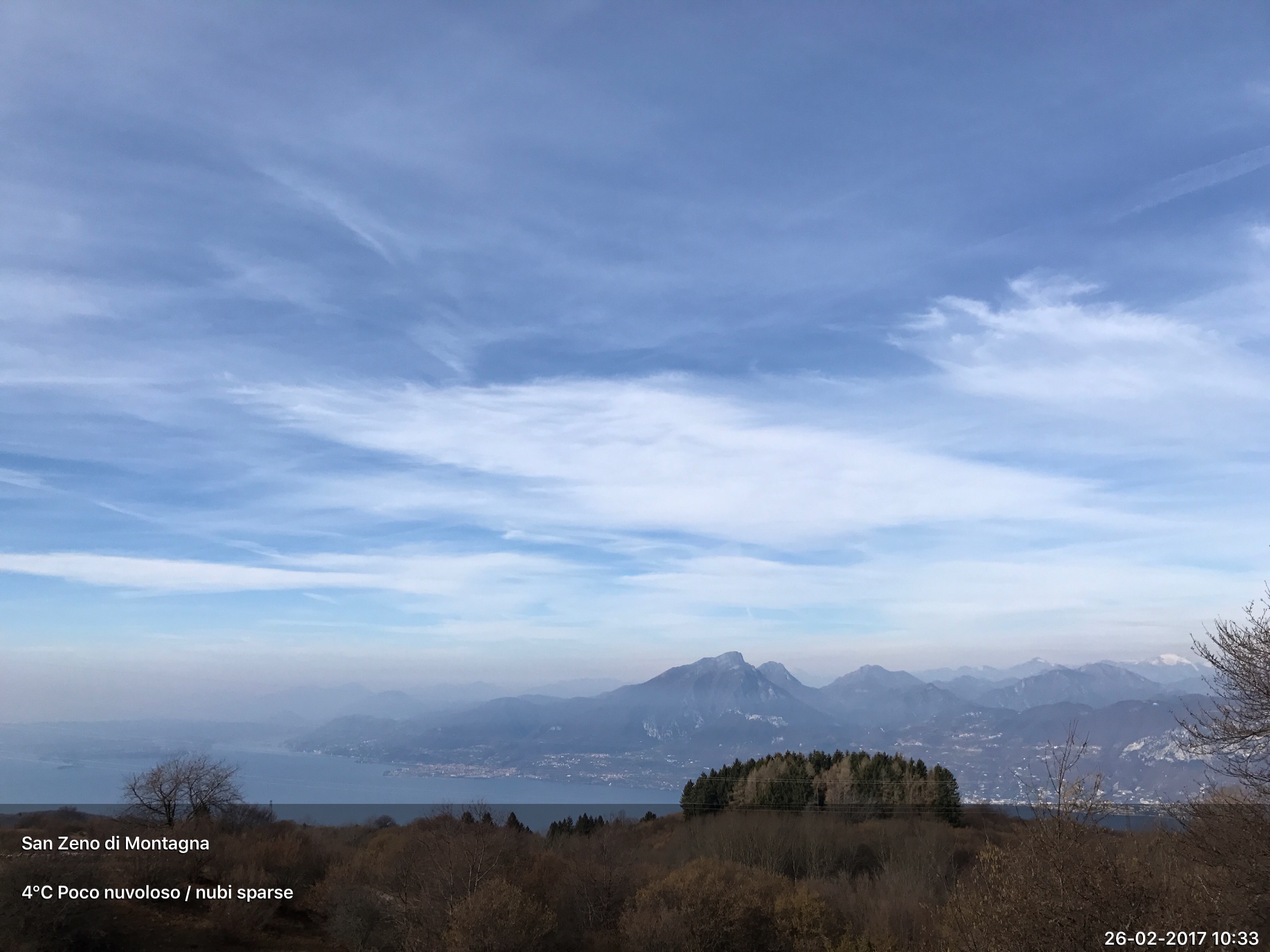 Foto meteo San Zeno di Montagna San Zeno di Montagna ore 1033