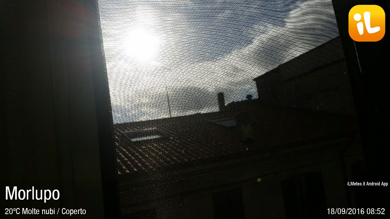 Foto meteo Morlupo Morlupo ore 852 » ILMETEO.it