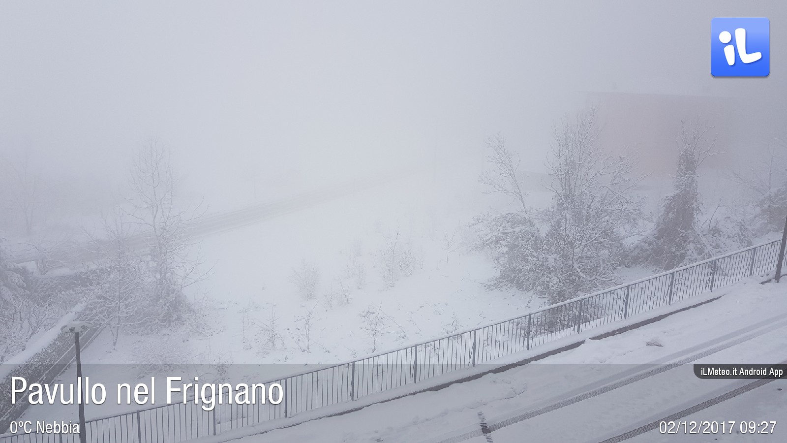 il meteo a pavullo nel frignano