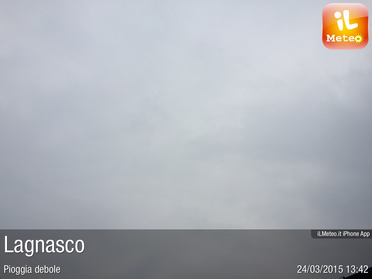 Foto meteo Lagnasco Lagnasco ore 1342 » ILMETEO.it