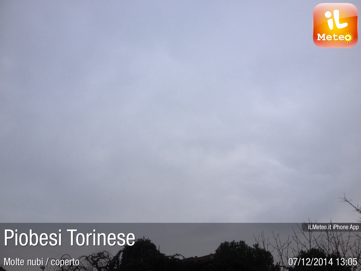 Foto meteo Piobesi Torinese Piobesi Torinese ore 1305 » ILMETEO.it
