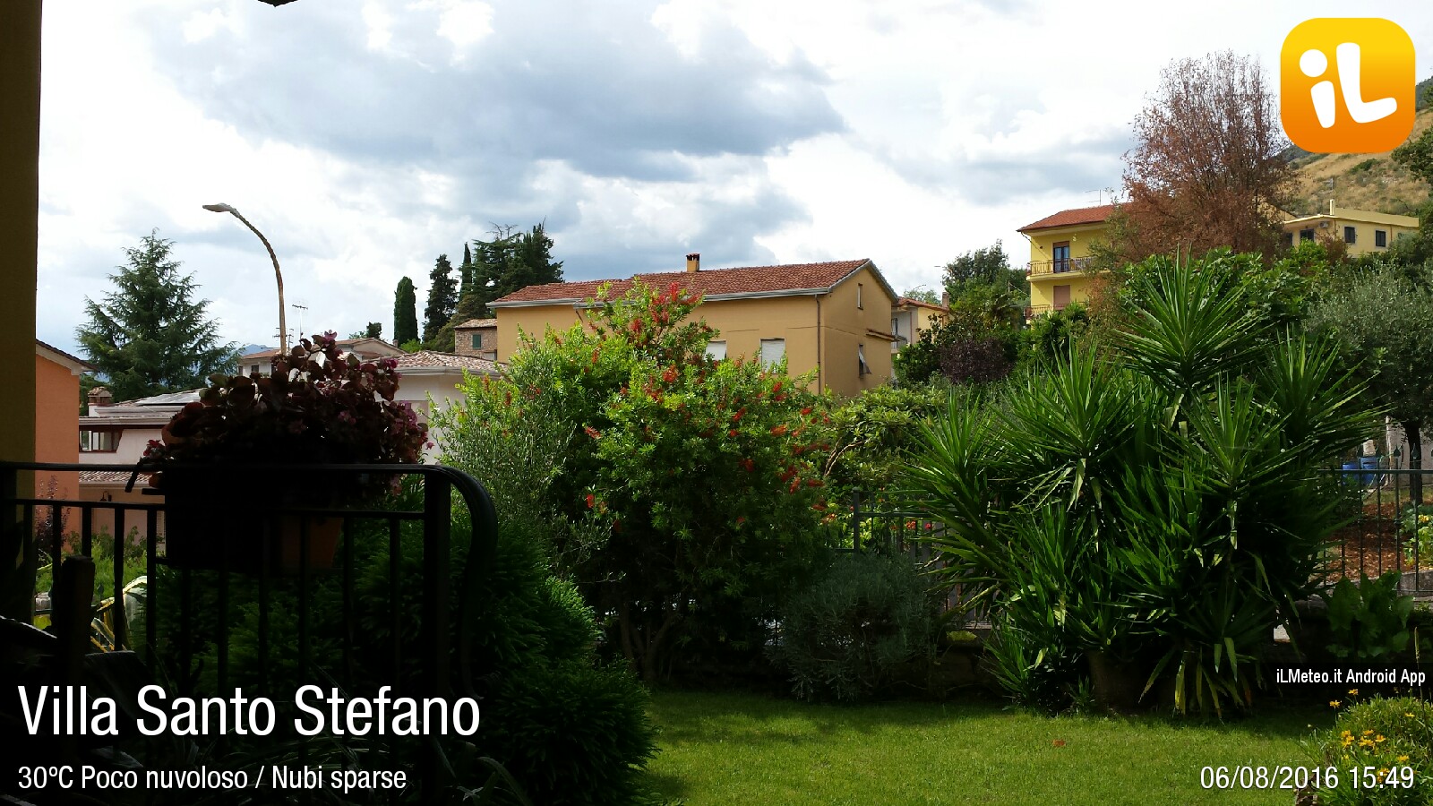 Foto meteo Villa Santo Stefano Villa Santo Stefano ore 1549 » ILMETEO.it Foto meteo Villa Santo Stefano Villa Santo Stefano ore 1549 » ILMETEO.it