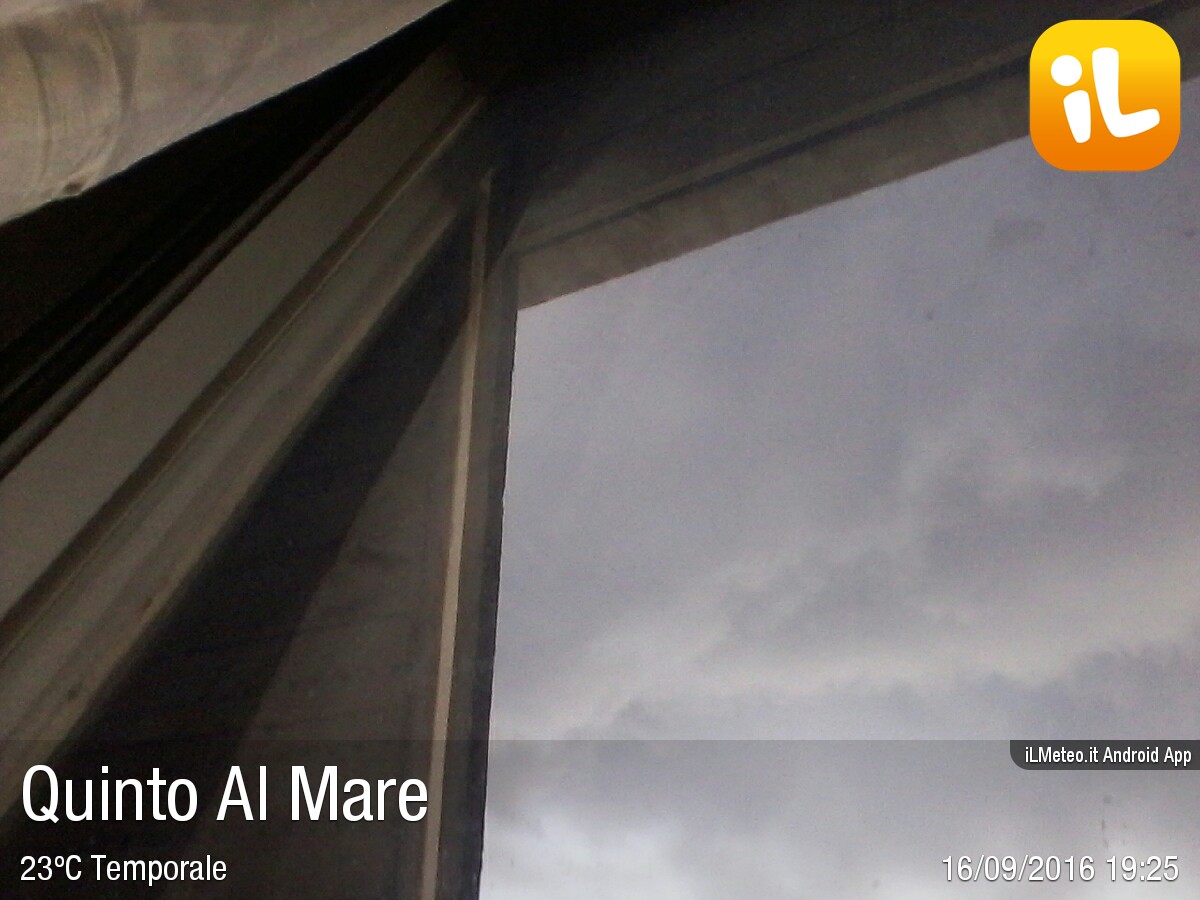 Foto meteo Quinto Al Mare Quinto Al Mare ore 1925 » ILMETEO.it