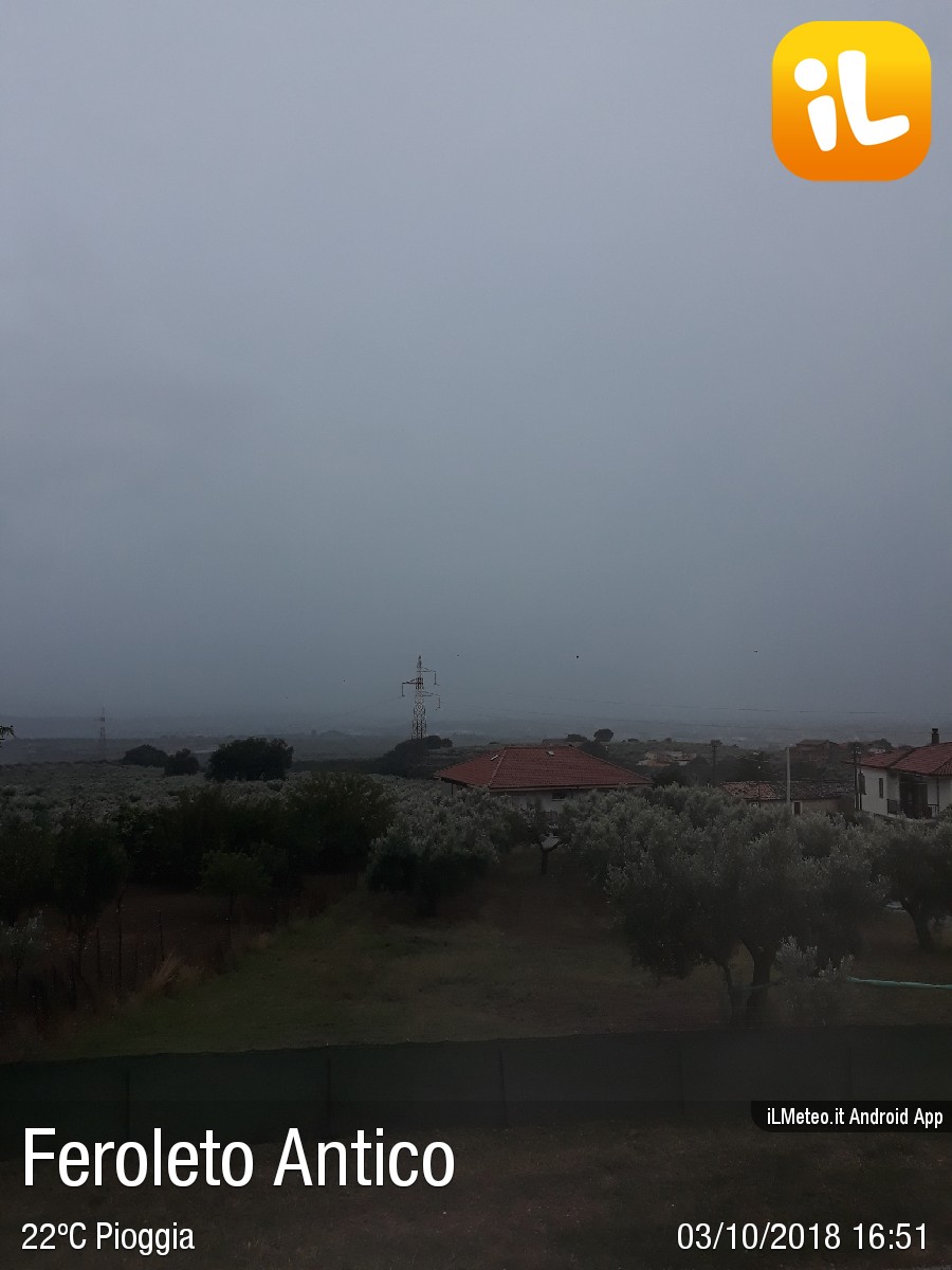 Foto meteo Feroleto Antico Feroleto Antico ore 1651 » ILMETEO.it