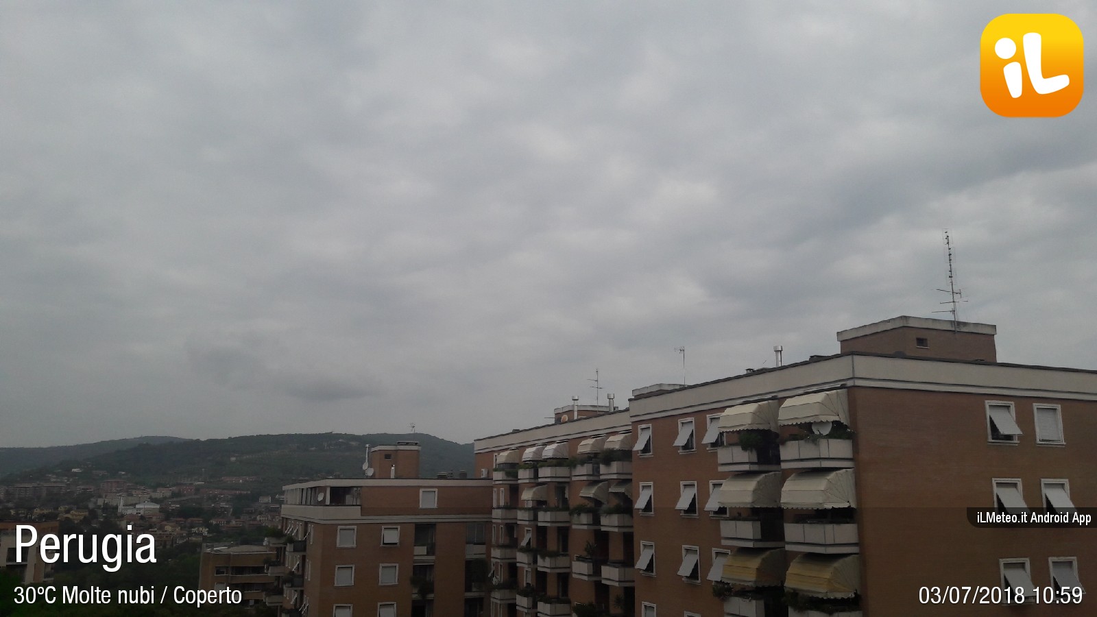 Foto meteo Perugia Perugia ore 1059 » ILMETEO.it