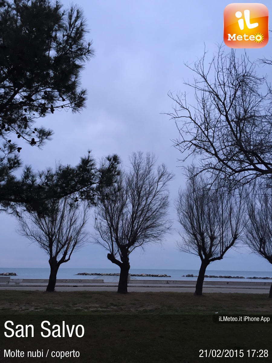 Foto meteo San Salvo San Salvo ore 1728 » ILMETEO.it