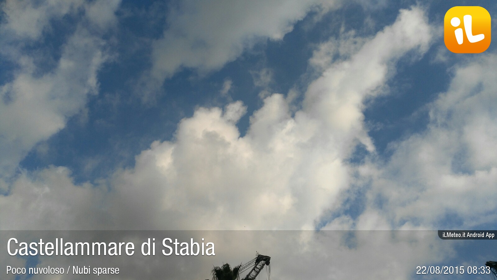 Foto meteo - Castellammare di Stabia - Castellammare di Stabia ore 8:34