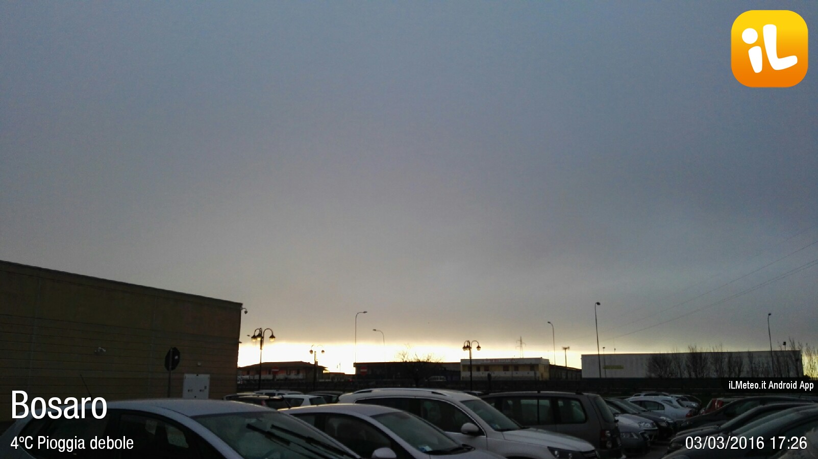 Foto meteo Bosaro Bosaro ore 1726 » ILMETEO.it