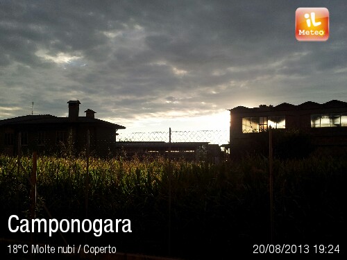 Foto meteo Camponogara Camponogara ore 1924 » ILMETEO.it