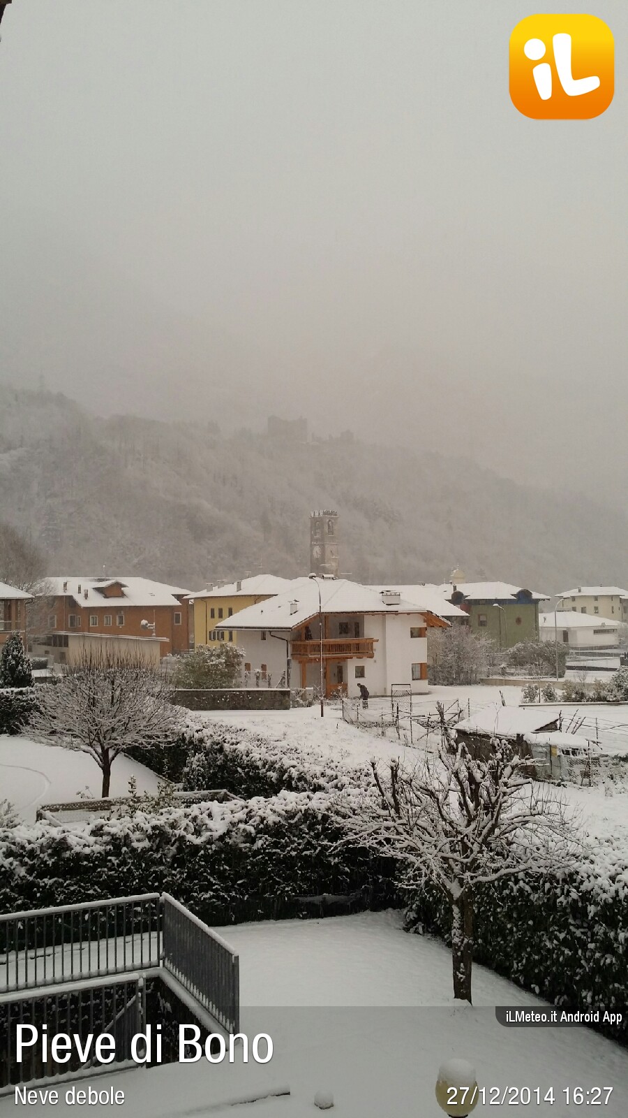 Foto meteo Pieve di Bono Pieve di Bono ore 1627 » ILMETEO.it