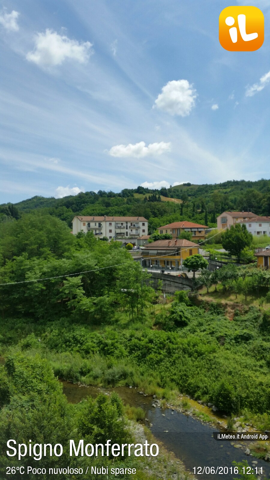 Foto meteo Spigno Monferrato Spigno Monferrato ore 1211 » ILMETEO.it