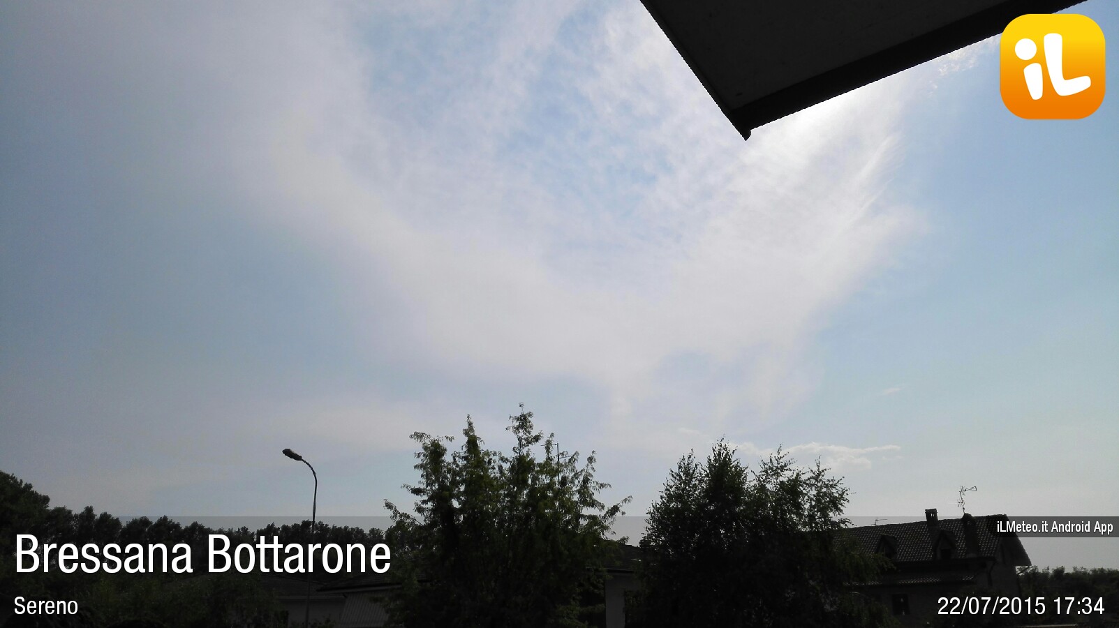 Foto meteo Bressana Bottarone Bressana Bottarone ore 1736 » ILMETEO.it