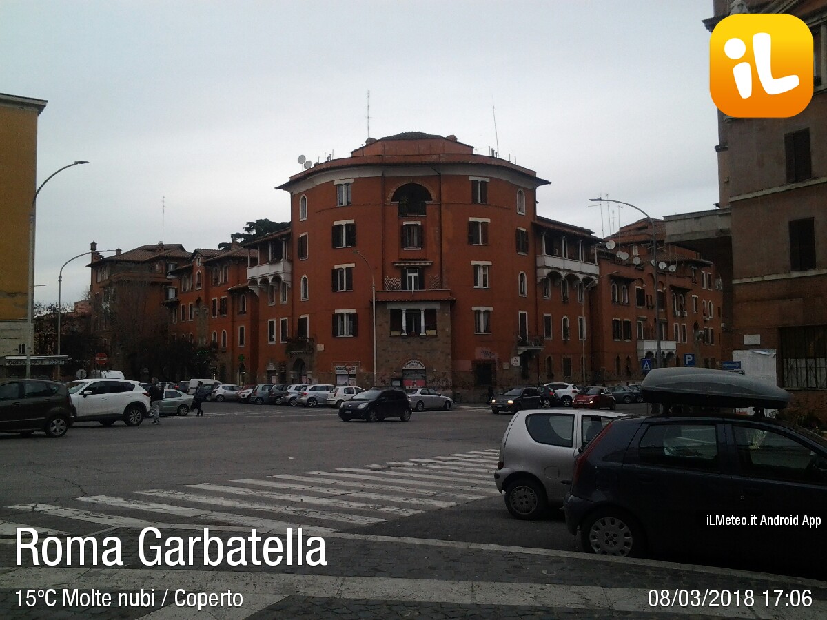Il meteo domani roma garbatella