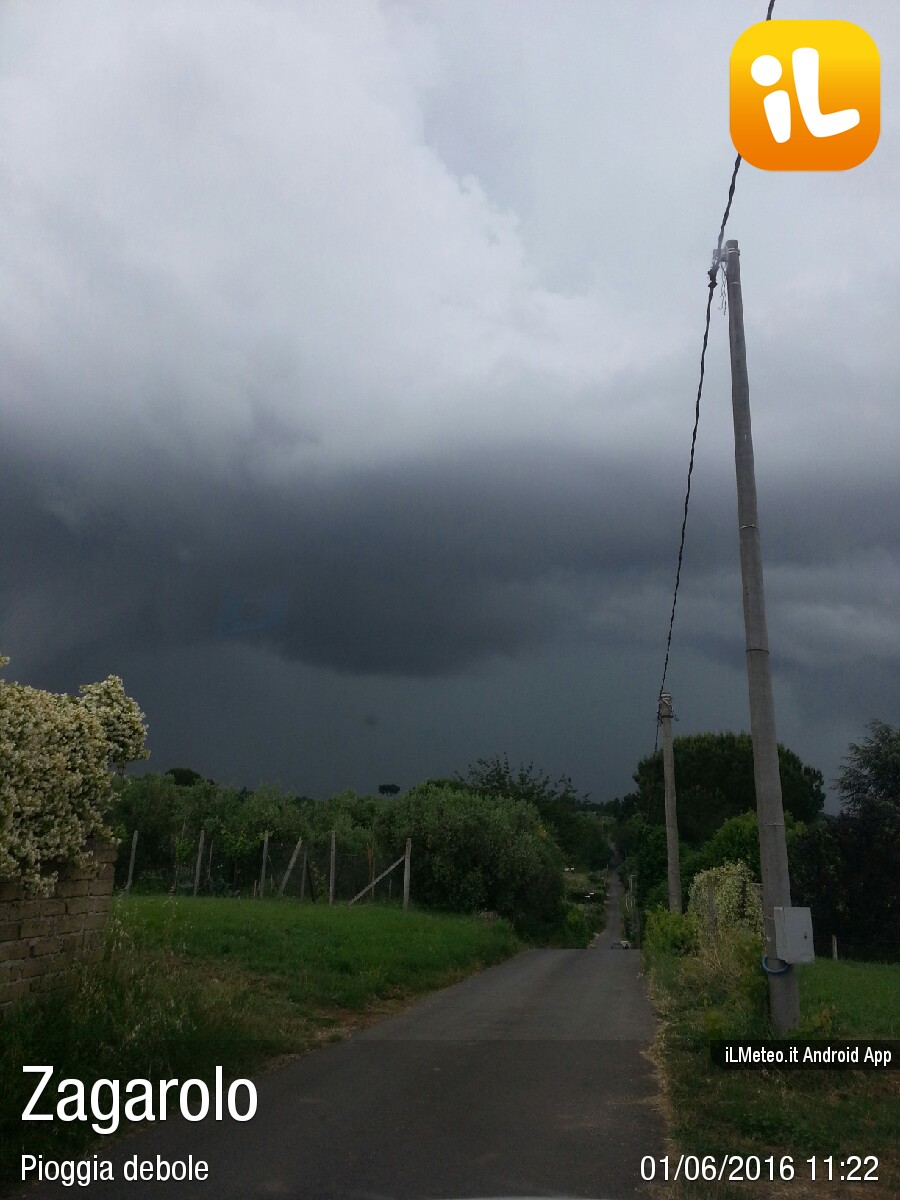 Foto meteo - Zagarolo - Zagarolo ore 11:21 » ILMETEO.it