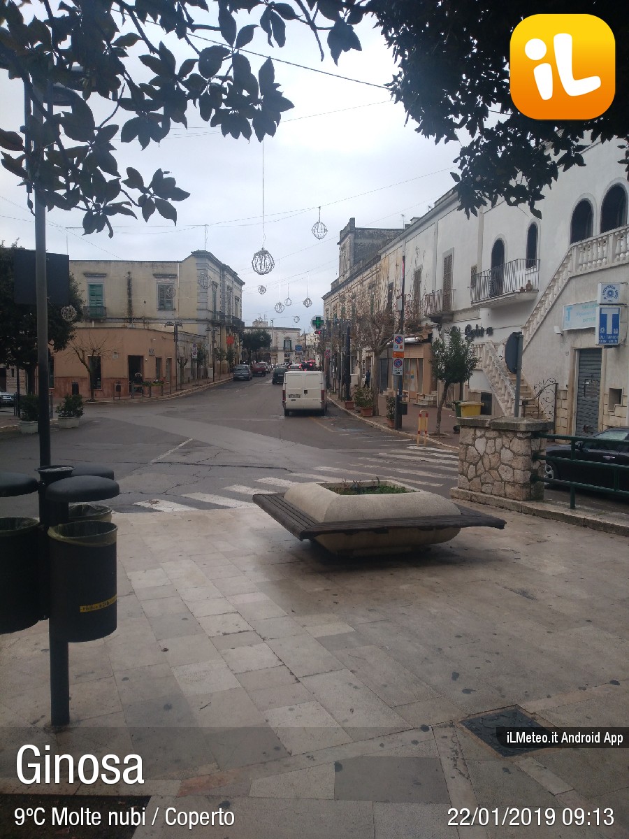 Foto Meteo Ginosa Ginosa Ore 9 13 Ilmeteo It