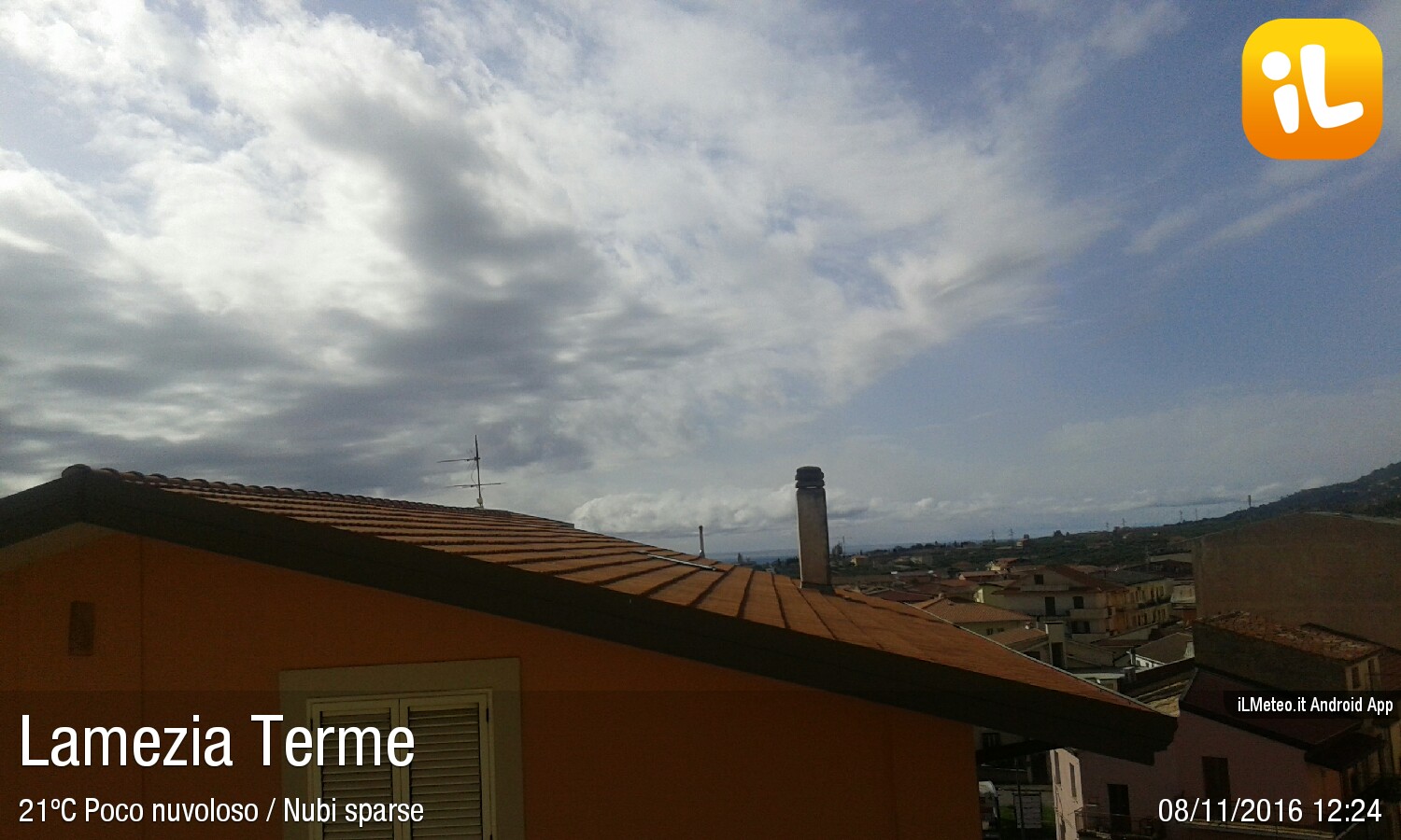 il meteo a lamezia terme