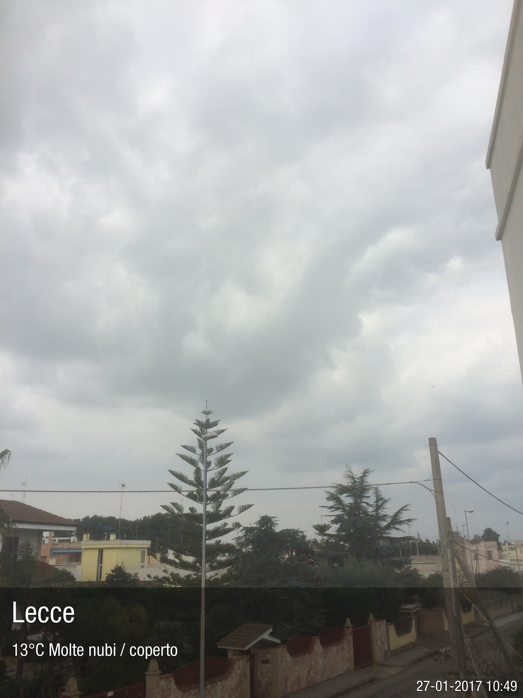 Foto meteo Lecce Lecce ore 1050 » ILMETEO.it
