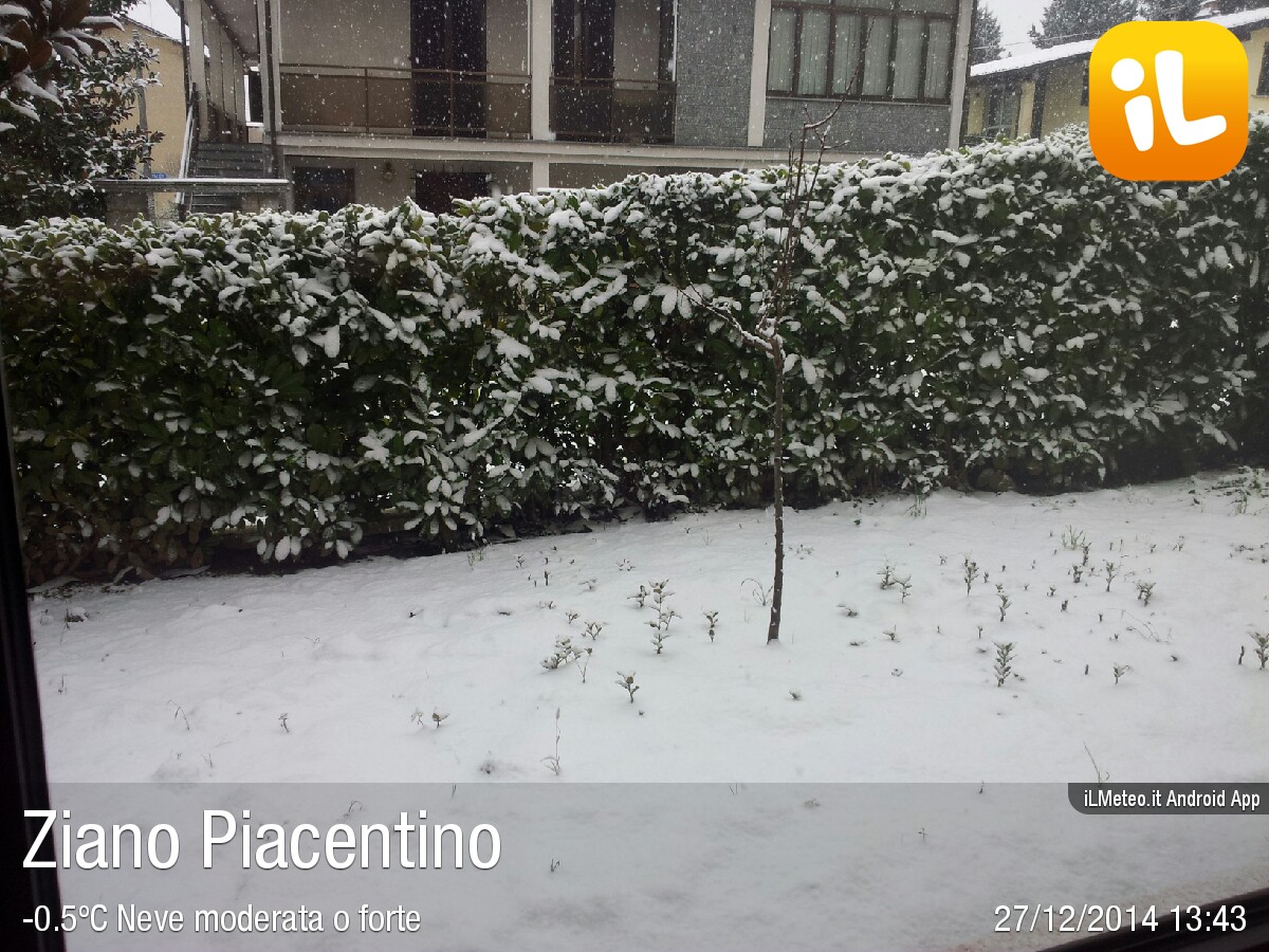 Foto meteo Ziano Piacentino Ziano Piacentino ore 1343 » ILMETEO.it