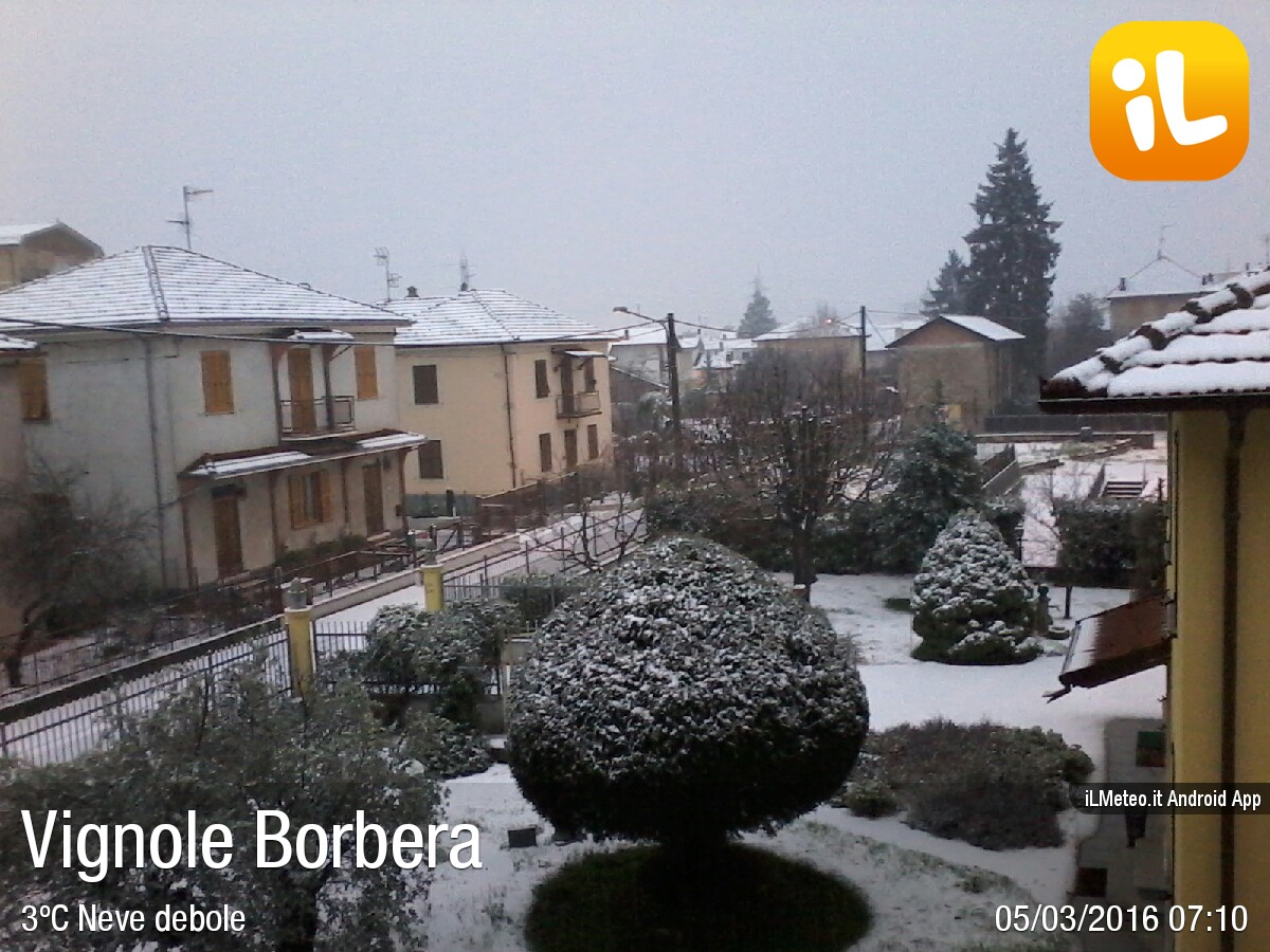 Foto meteo Vignole Borbera Vignole Borbera ore 710 » ILMETEO.it