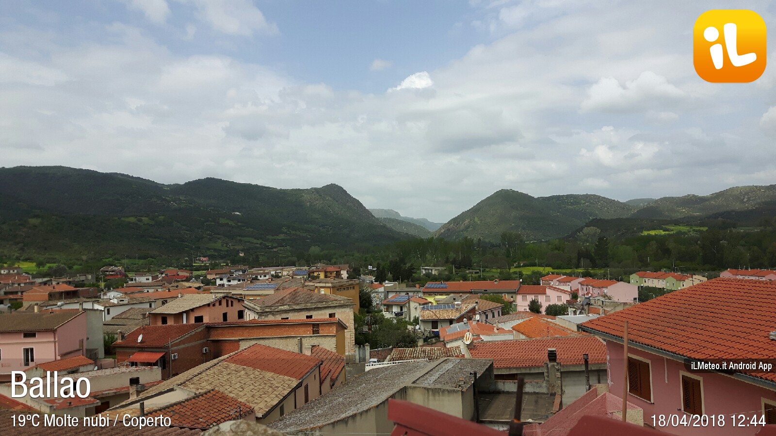 Foto Meteo Ballao Ballao Ore 12 44 Ilmeteo It