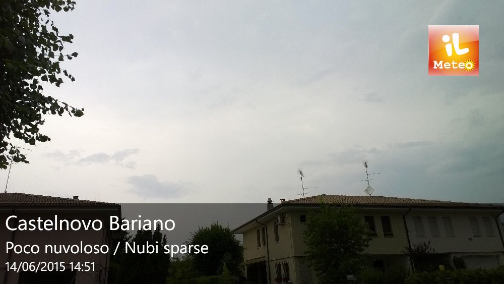Foto meteo Castelnovo Bariano Castelnovo Bariano ore 1452 » ILMETEO.it