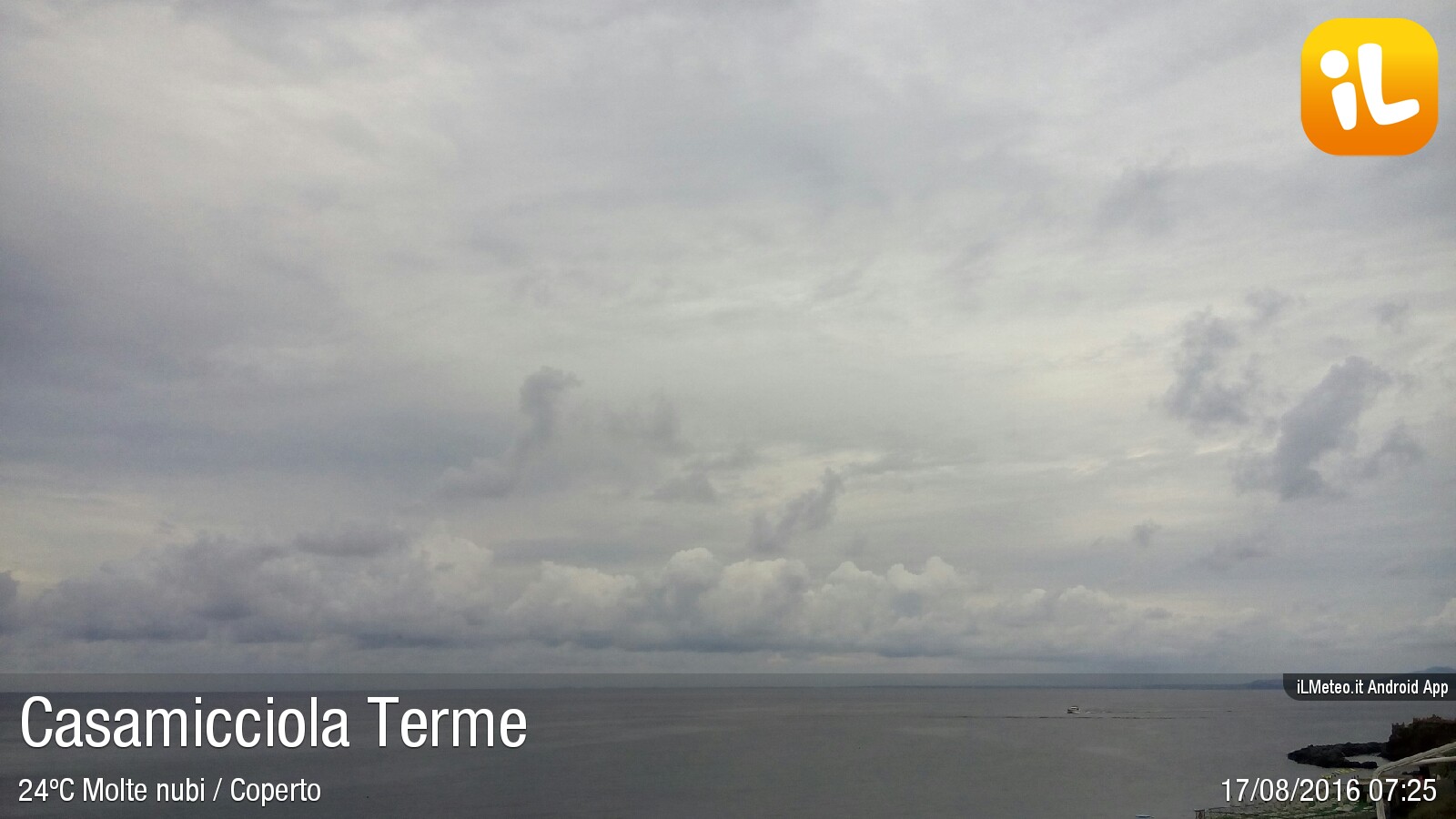 Foto meteo Casamicciola Terme Casamicciola Terme ore 725 » ILMETEO.it Foto meteo Casamicciola Terme Casamicciola Terme ore 725 » ILMETEO.it