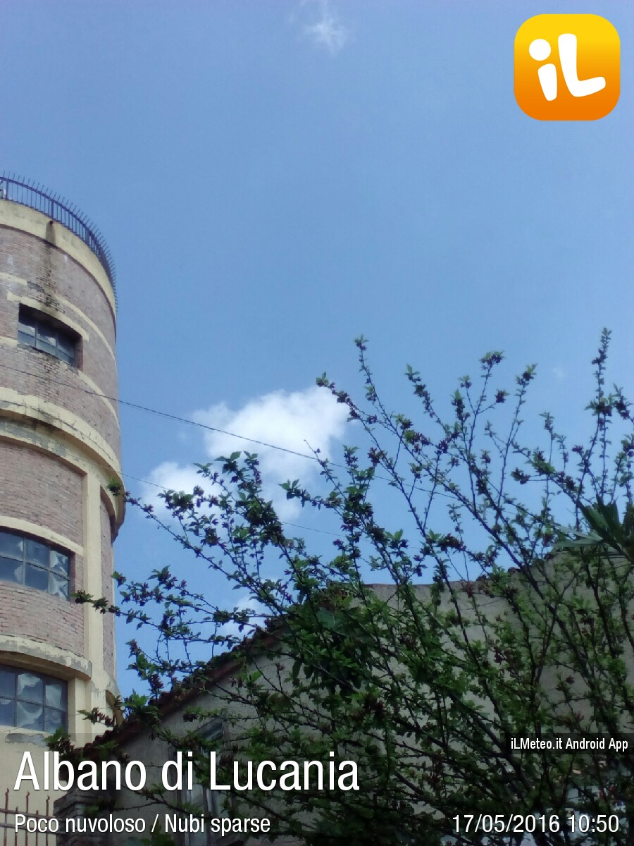 Foto meteo Albano di Lucania Albano di Lucania ore 1050 » ILMETEO.it