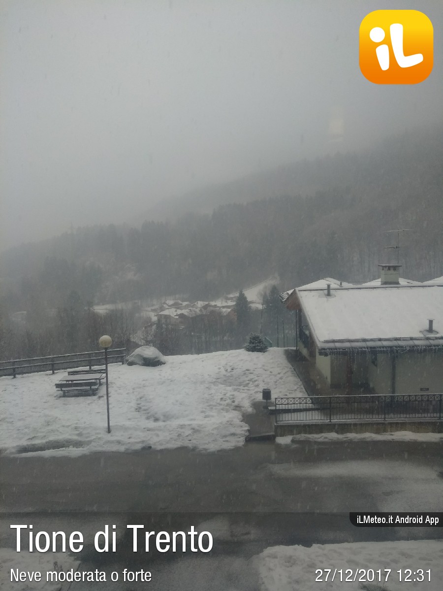 Foto meteo Tione di Trento Tione di Trento ore 1232 » ILMETEO.it
