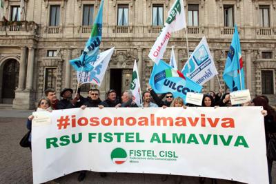 Almaviva sospende i trasferimenti da Milano a Rende Almaviva sospende i trasferimenti da Milano a Rende